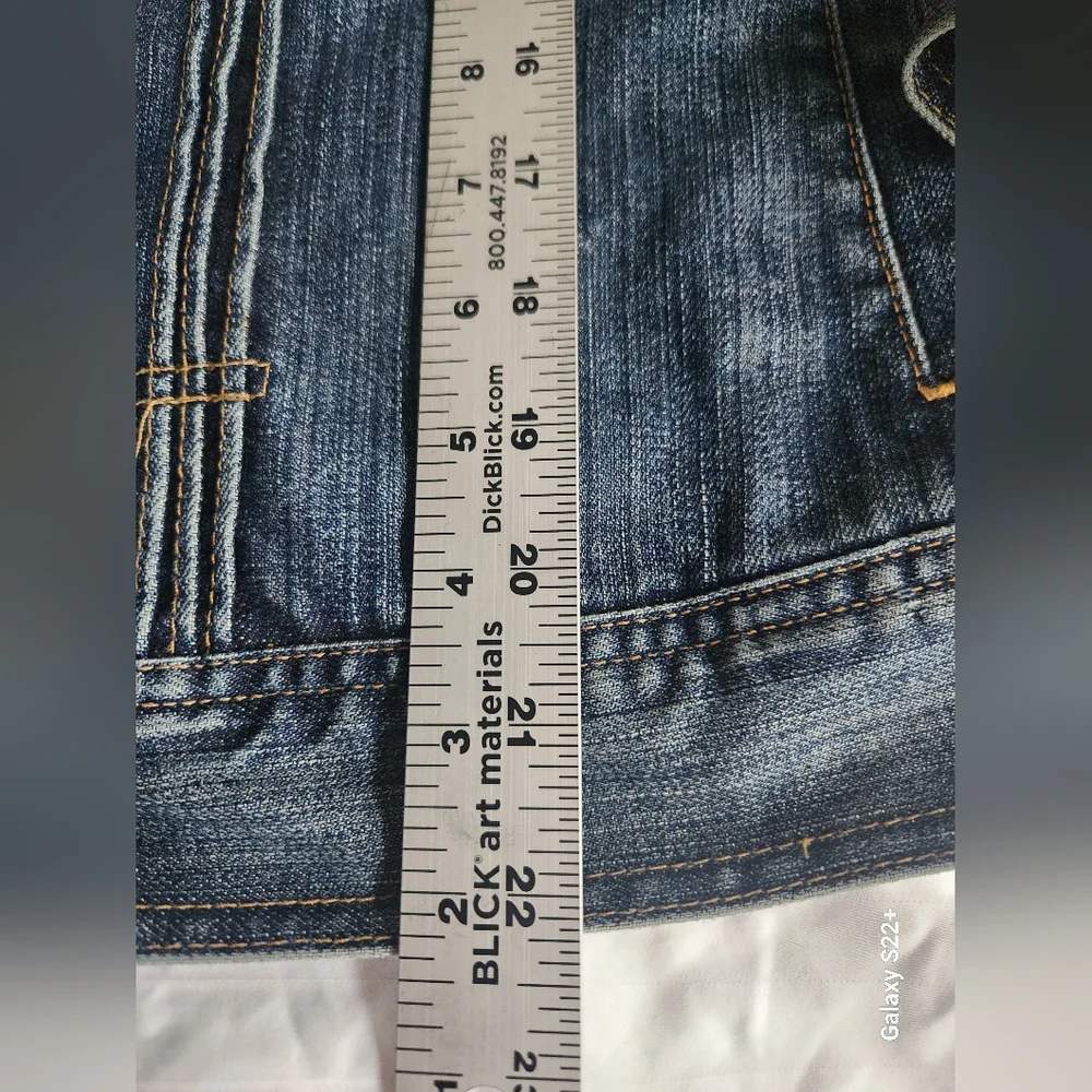 Nautica Women's Blue Denim Jacket SKU A18 - Picture 3 of 7